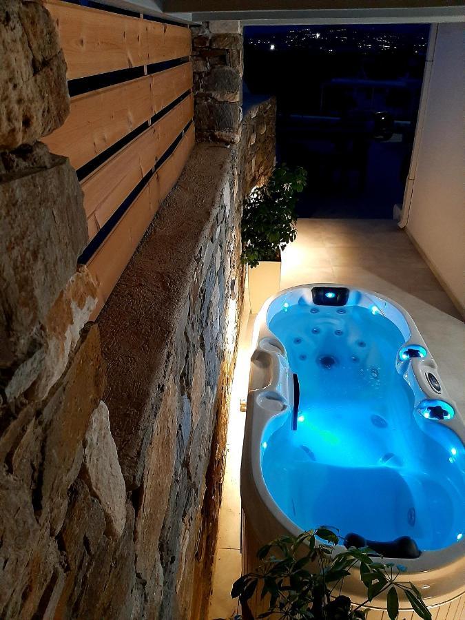 Blue View Villa Apartment #3 With Jacuzzi 파라스포로 외부 사진